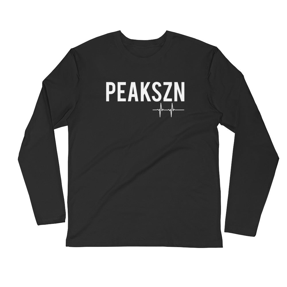 PEAKSZN Long Sleeve Fitted Crew