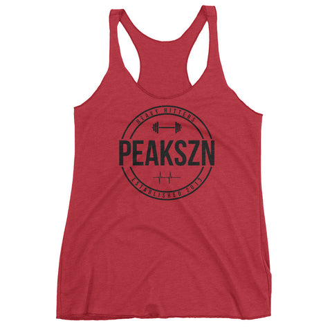 PeakSZN Heavy Hitters Women's Racerback Tank